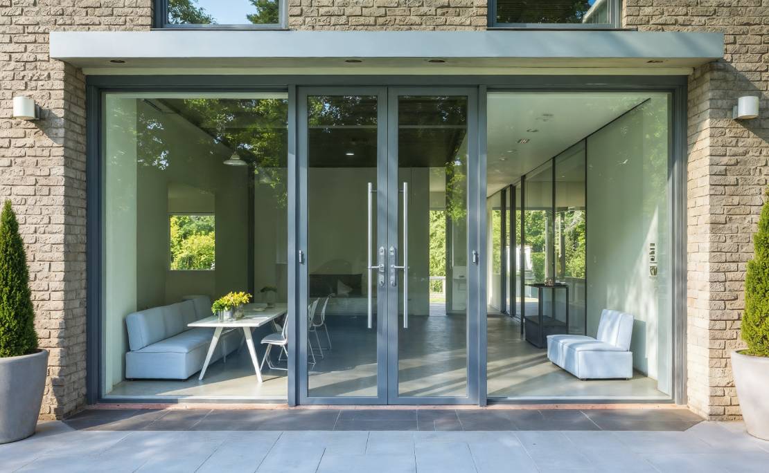 Double Glazed Aluminium Doors